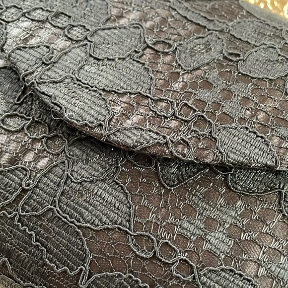 NWT Black Lace Evening Bag by Charming Tailor - Picture 2 of 3